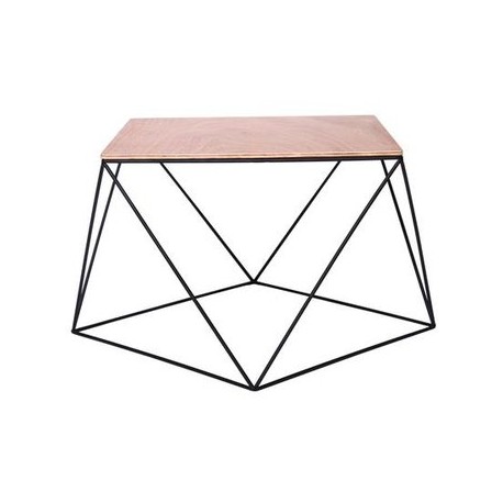 Mesa de Centro Keiä Geometric-Marrón