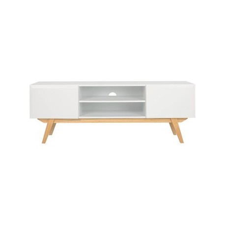 Mueble para tv Cuauhtémoc - Blanco liso