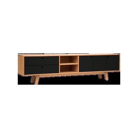 Mueble para tv Evo 200 cm- Negro