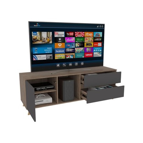 Mueble De TV Salem P Pantalla 60pulg Dos...